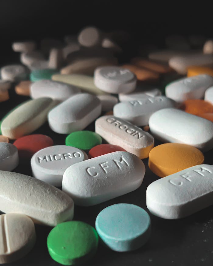 Crafting Captivating Headlines: Your awesome post title goes here Close-up of various colored pills and tablets scattered on a surface, showcasing diversity in medicine.